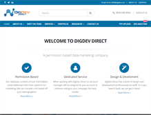 Tablet Screenshot of digdevdirect.com